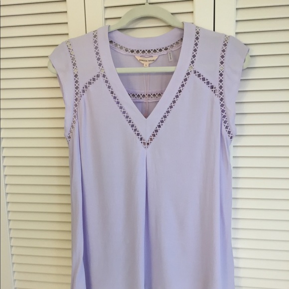 Rebecca Taylor Tops - ‼️ NWT ‼️ Lavender Rebecca Taylor SS Top size 6
